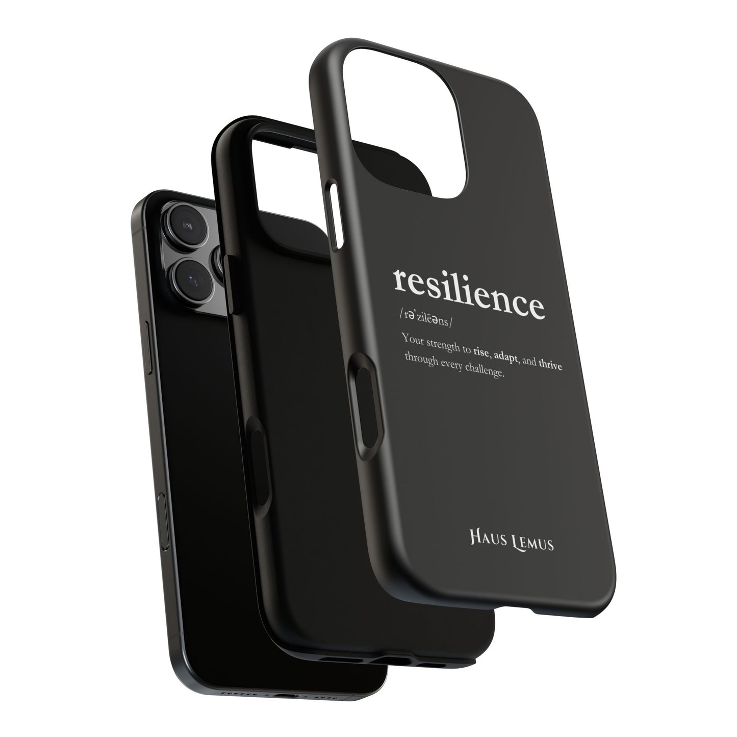 Minimalist iPhone Case - Resilience