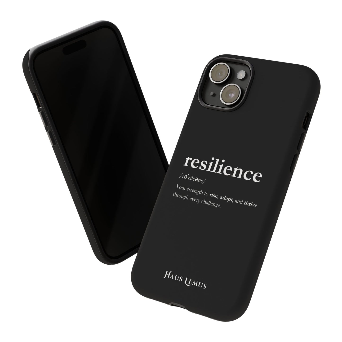 Minimalist iPhone Case - Resilience