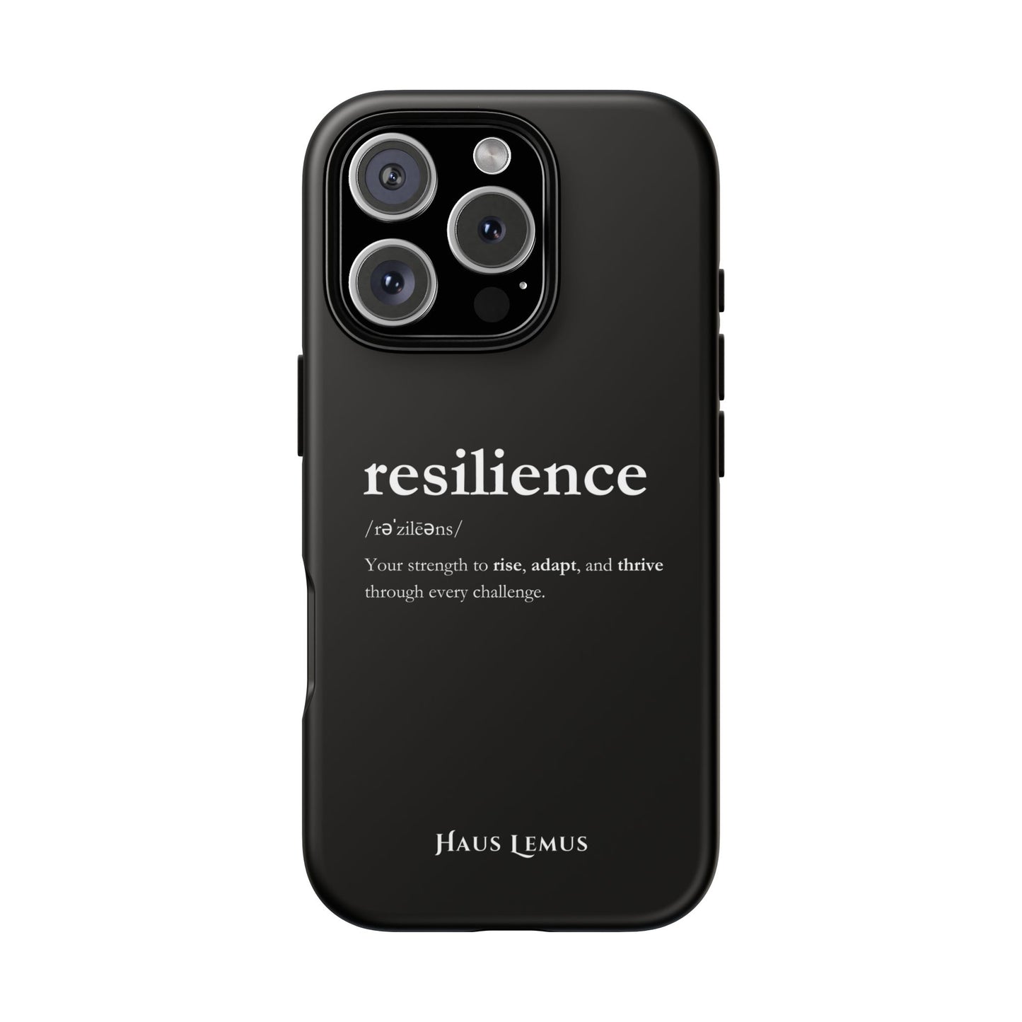 Minimalist iPhone Case - Resilience