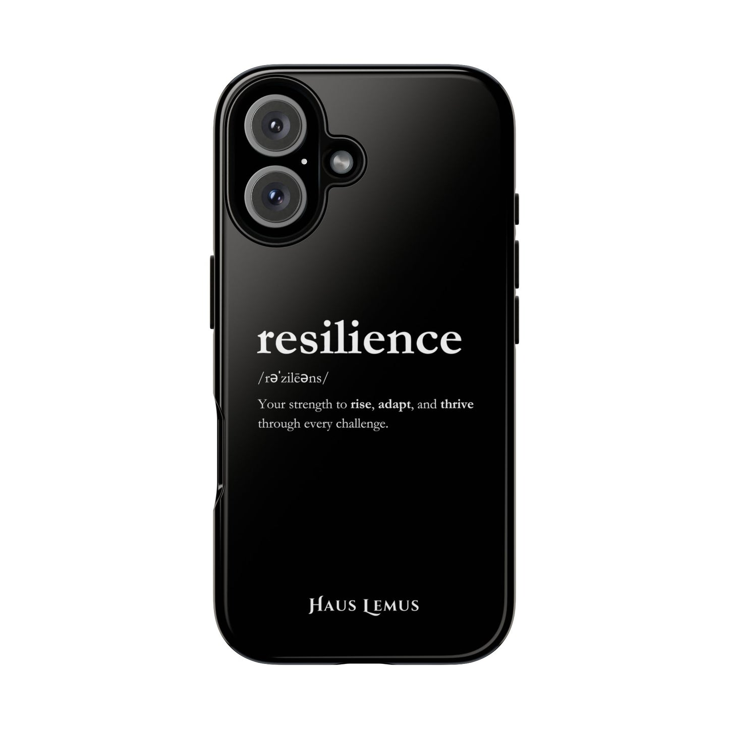 Minimalist iPhone Case - Resilience