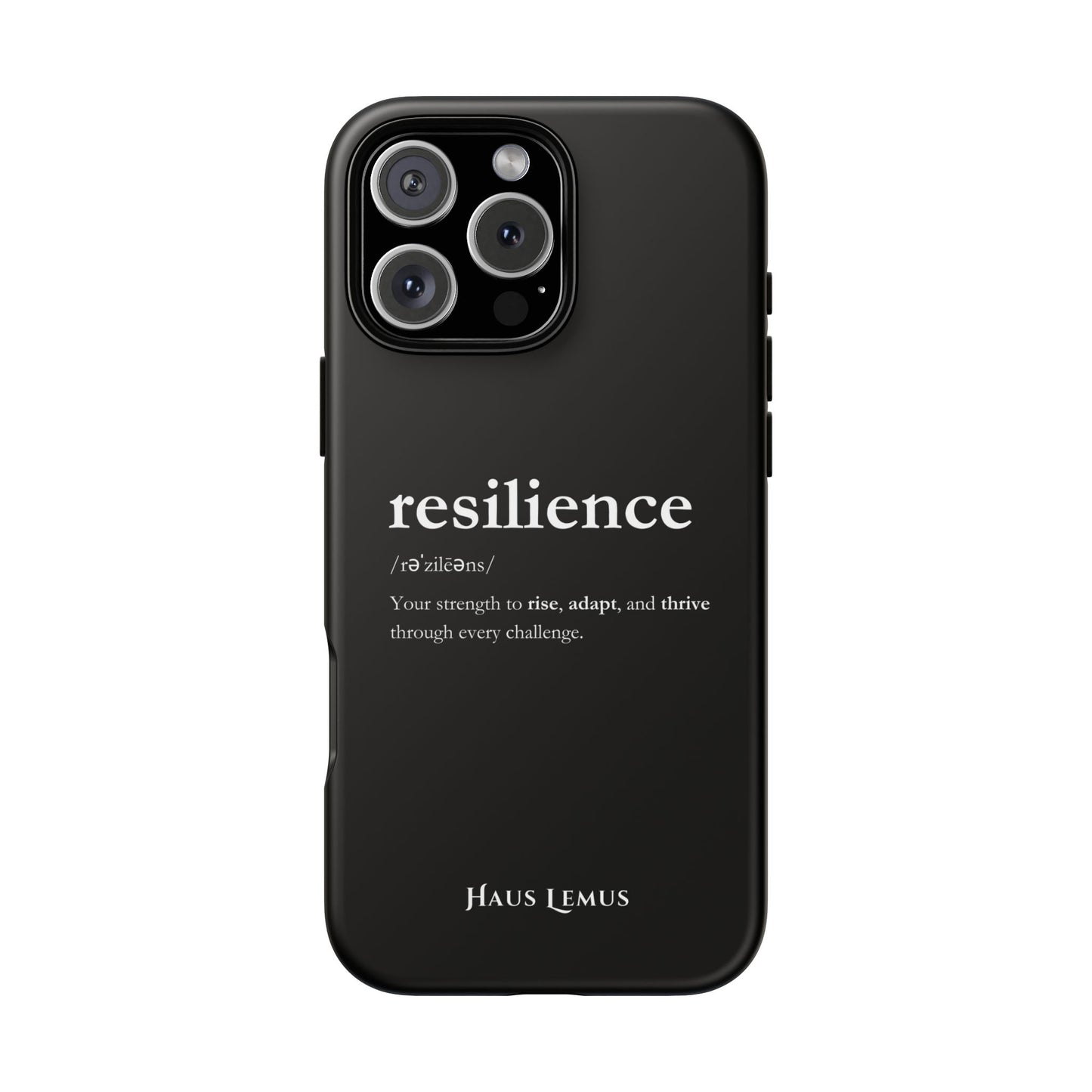 Minimalist iPhone Case - Resilience