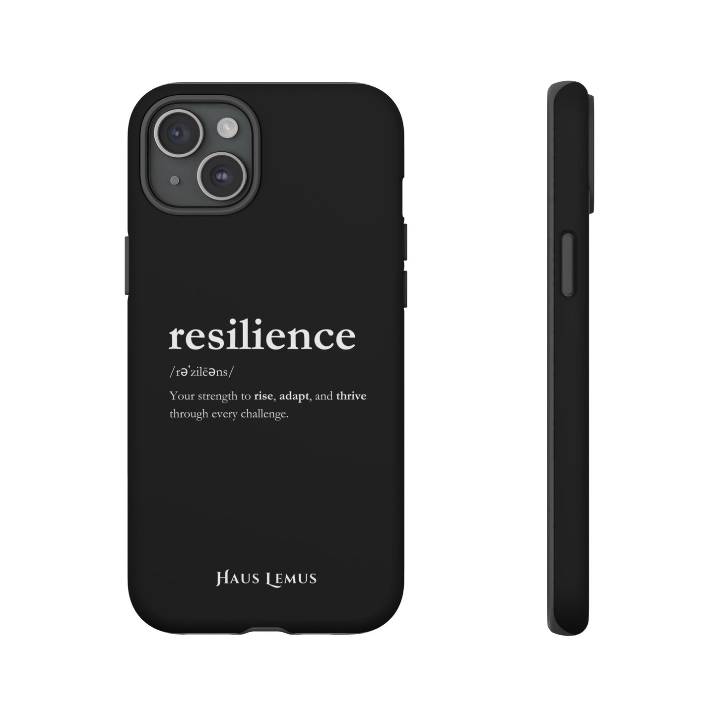 Minimalist iPhone Case - Resilience