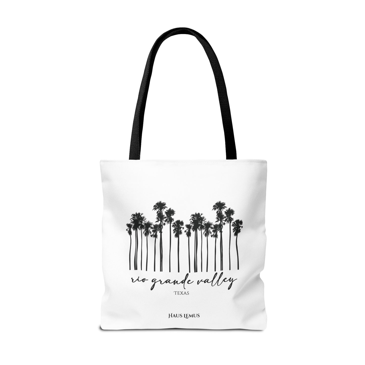 RGV Palm Tree Skyline Large Tote Bag