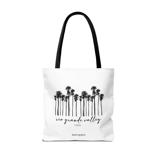 RGV Palm Tree Skyline Large Tote Bag