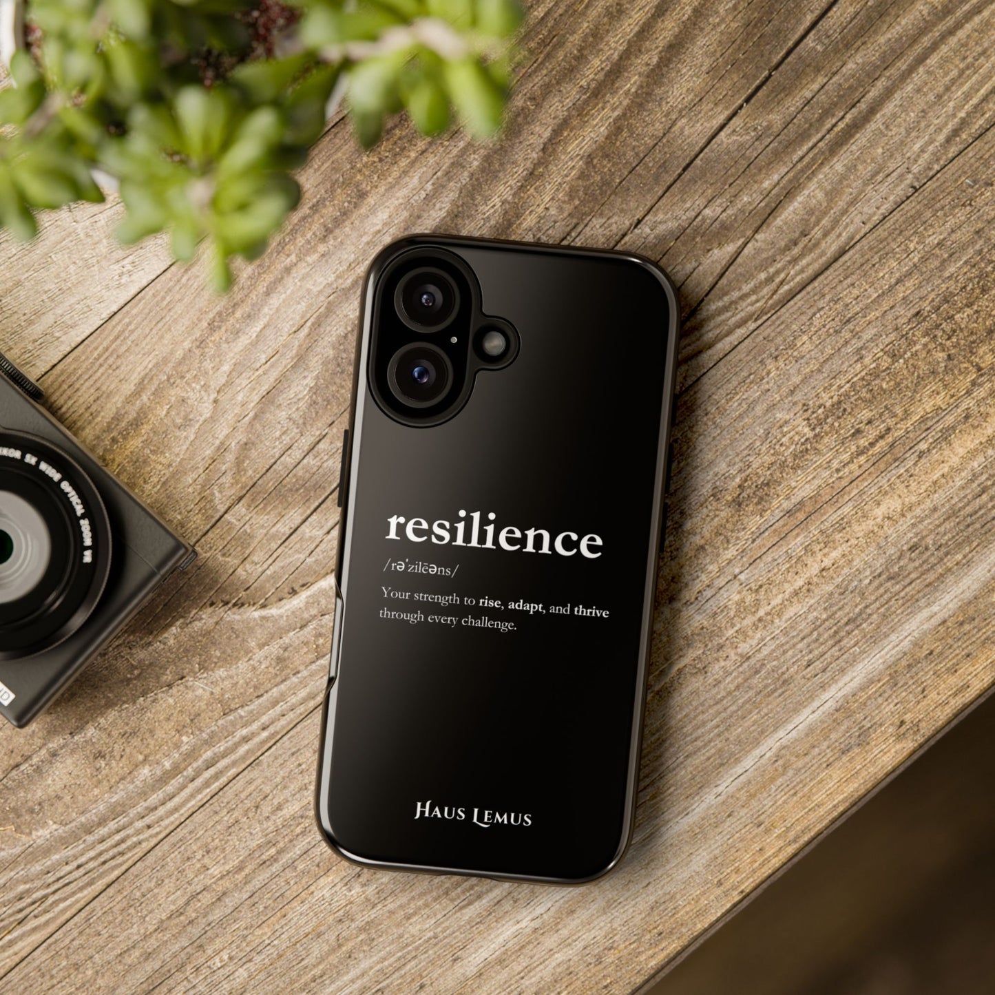 Minimalist iPhone Case - Resilience