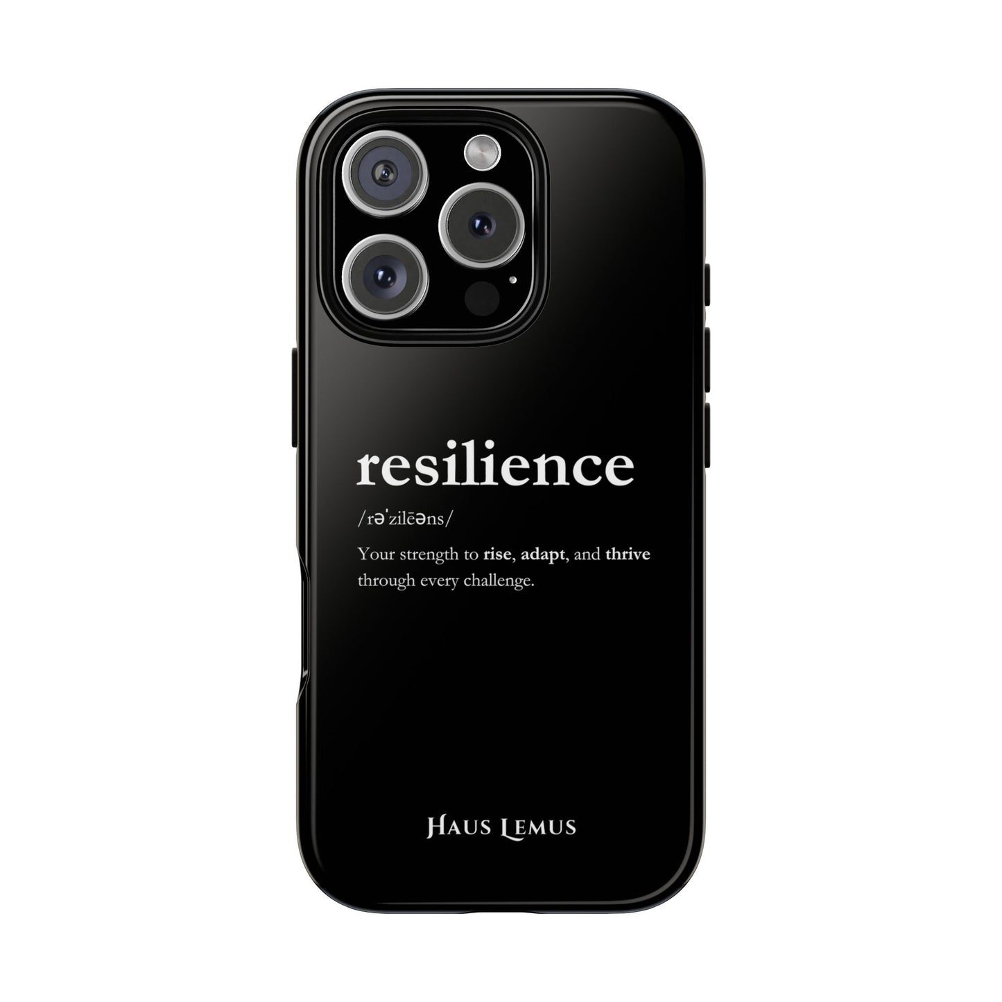 Minimalist iPhone Case - Resilience