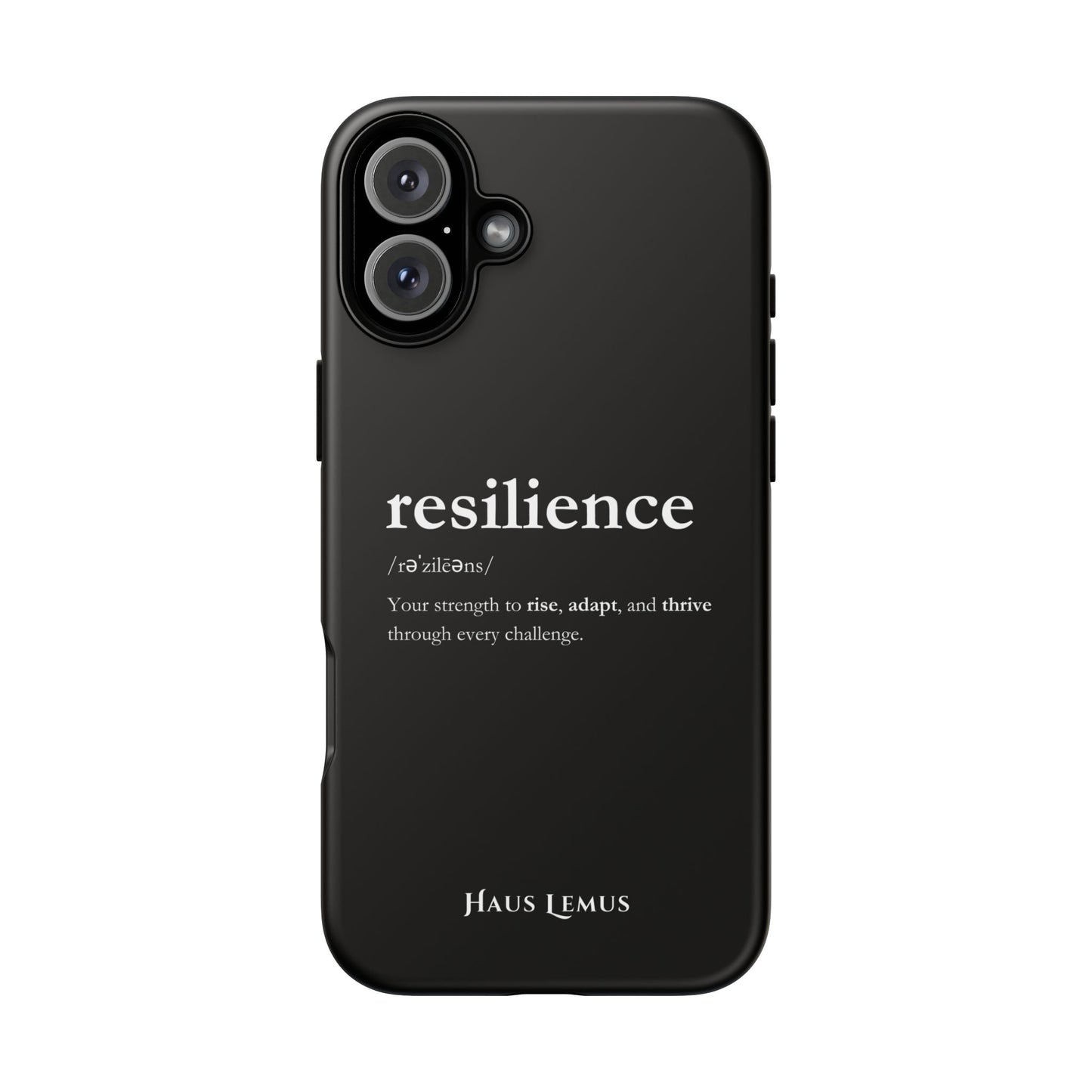 Minimalist iPhone Case - Resilience