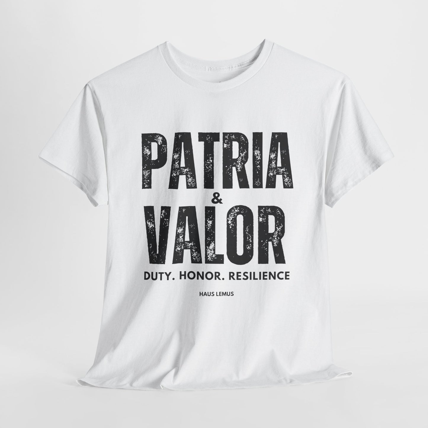 Patria & Valor Unisex Heavy Cotton Tee