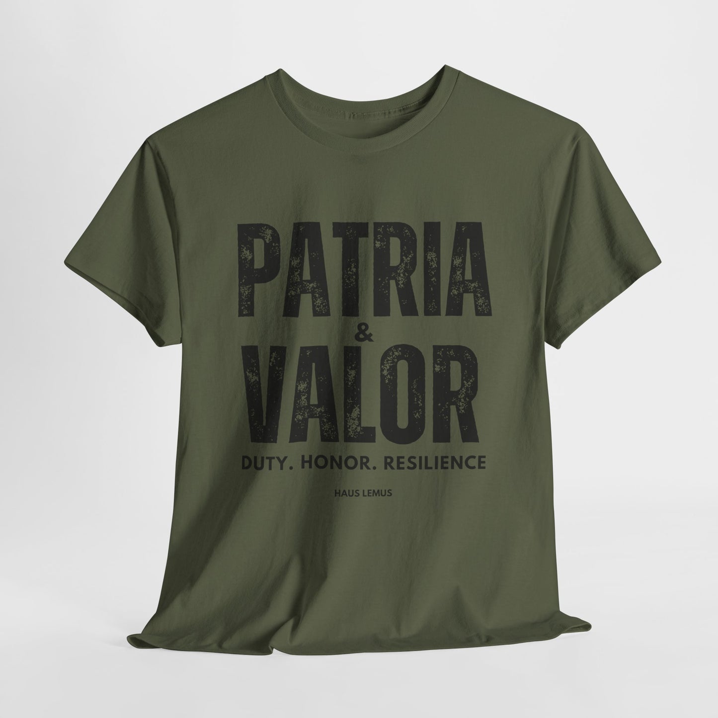 Patria & Valor Unisex Heavy Cotton Tee