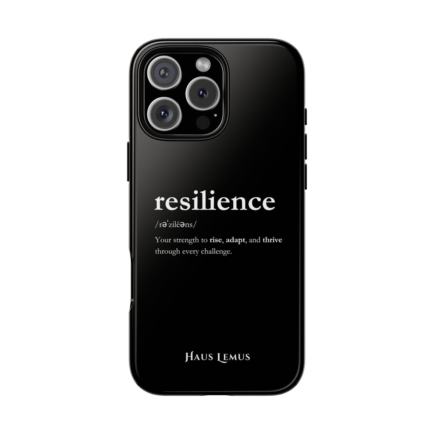 Minimalist iPhone Case - Resilience