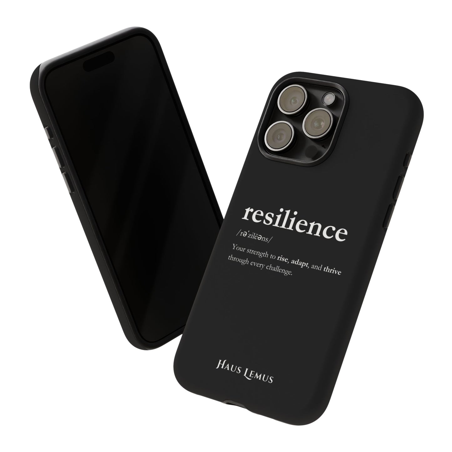 Minimalist iPhone Case - Resilience