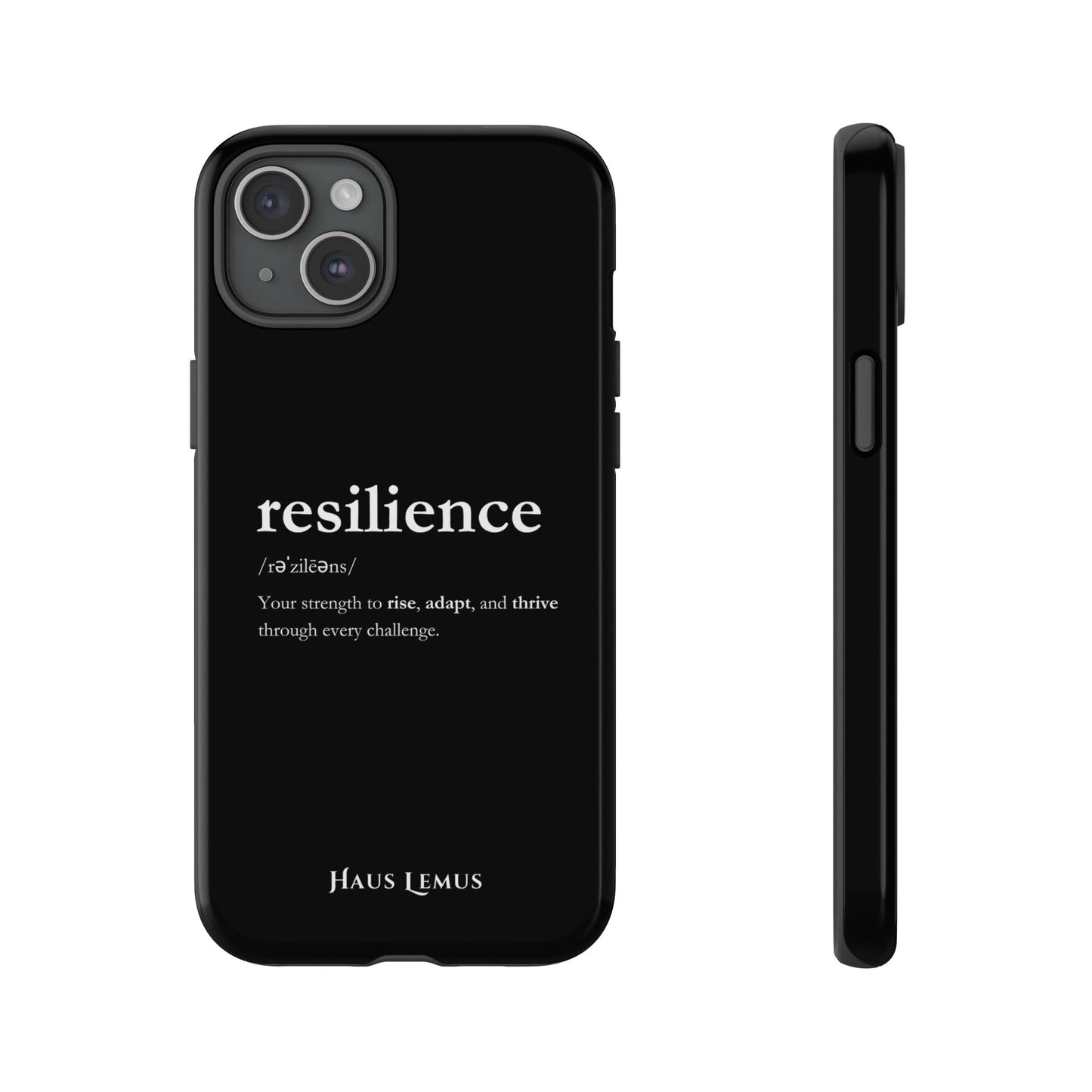 Minimalist iPhone Case - Resilience