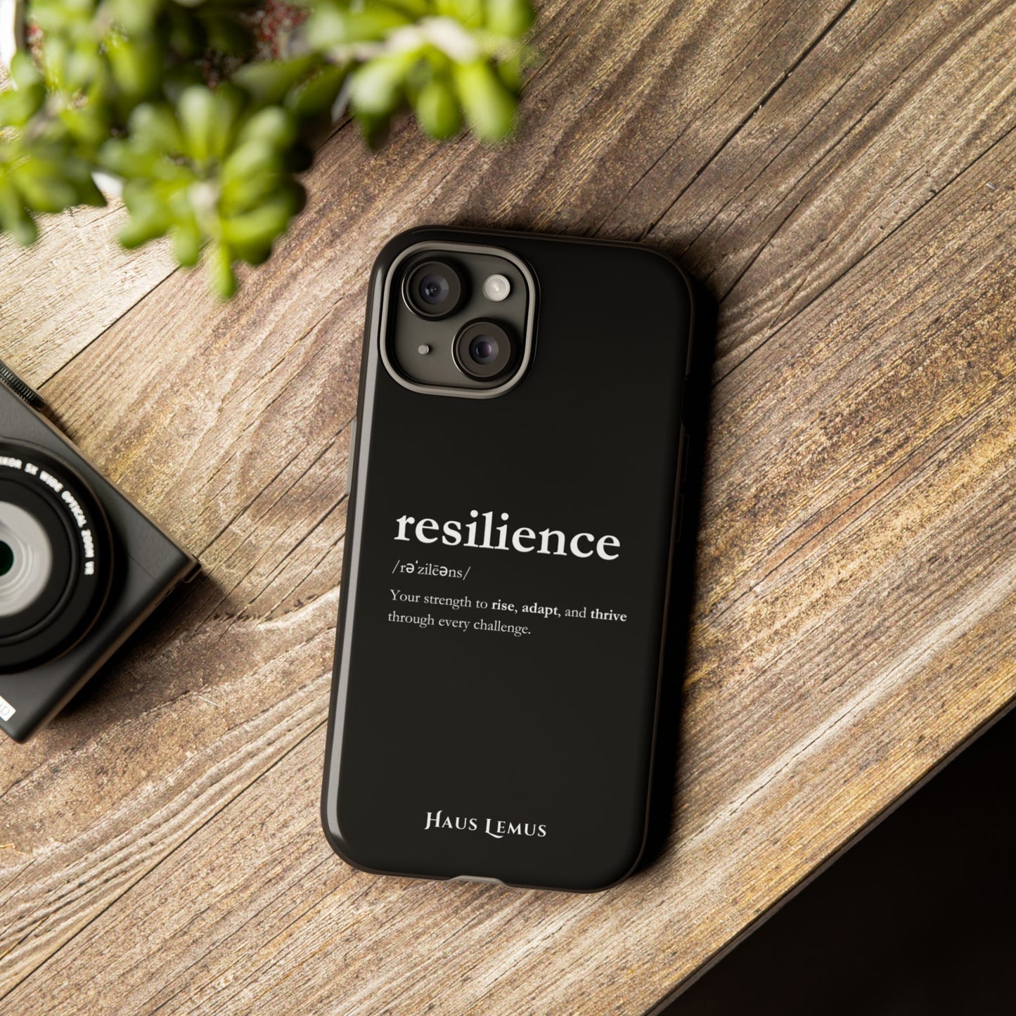 Minimalist iPhone Case - Resilience