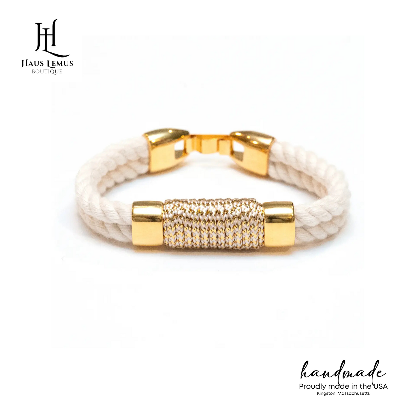 Ivory Gold Bracelet Set