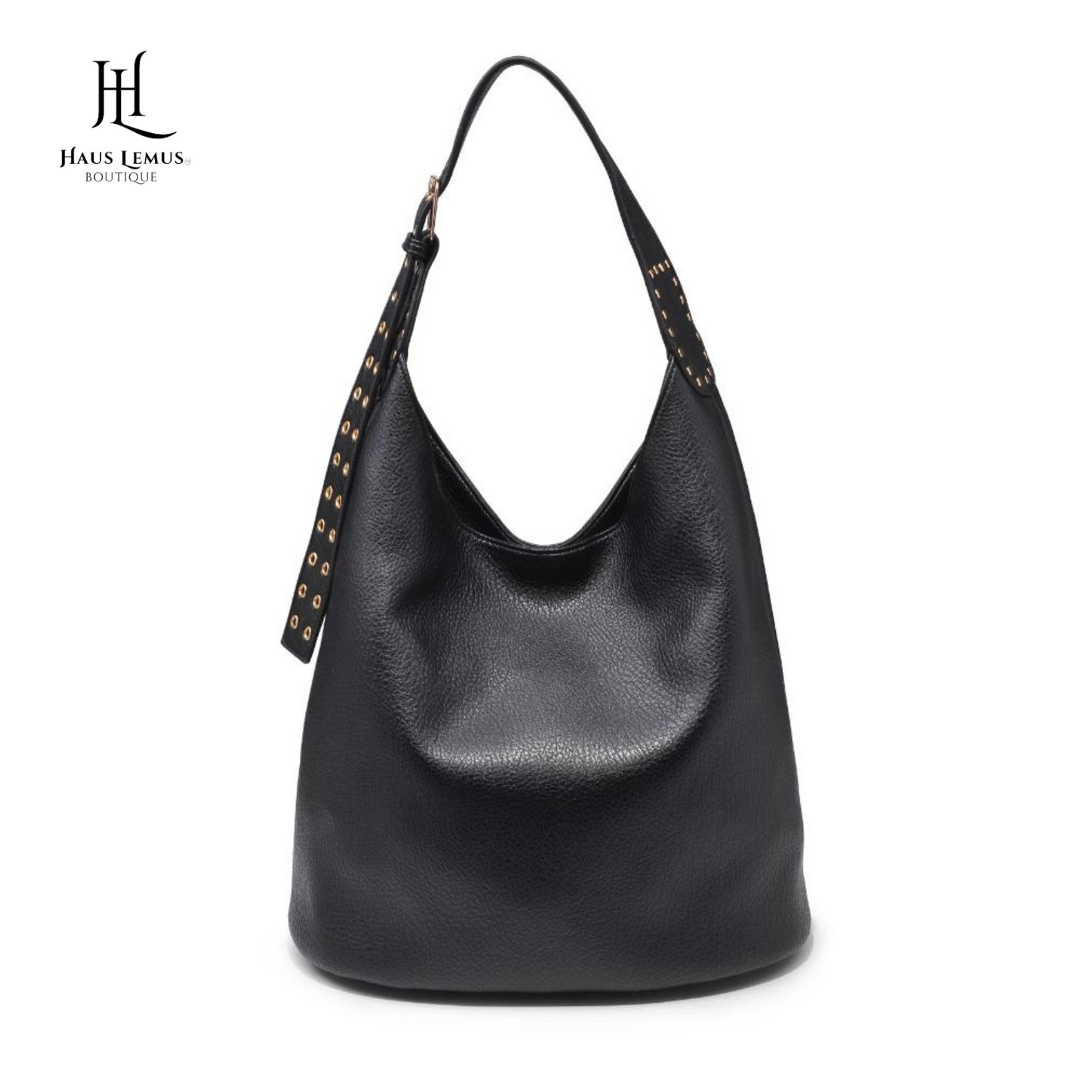 Chic Vegan Leather Hobo Bag