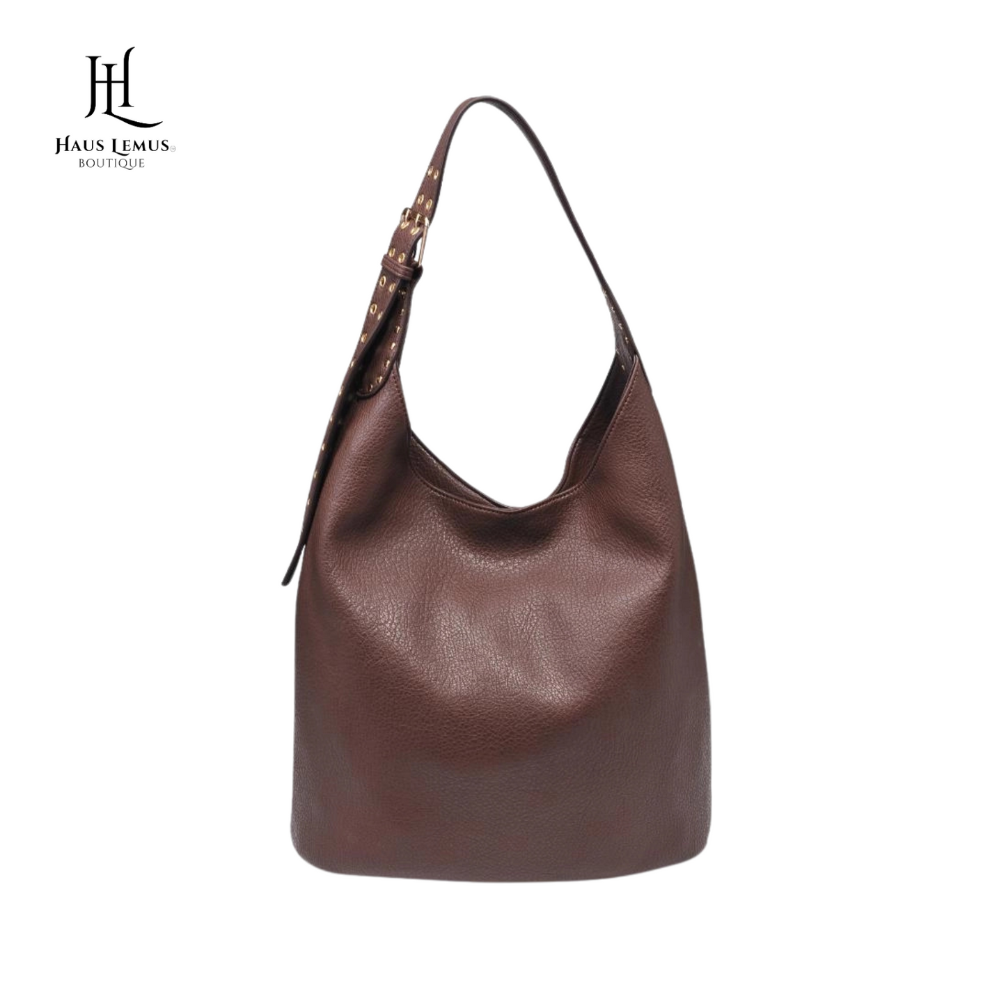 Chic Vegan Leather Hobo Bag