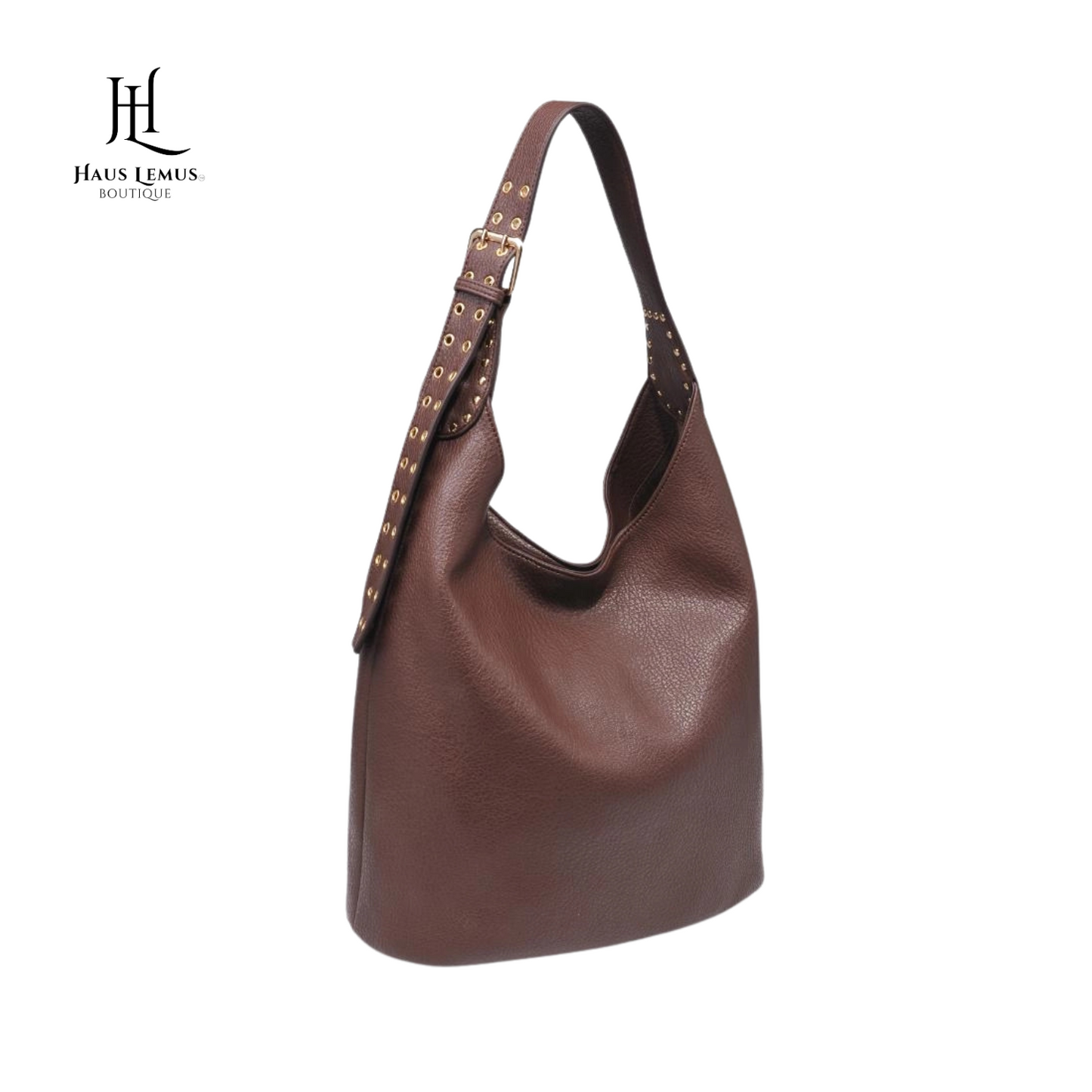 Chic Vegan Leather Hobo Bag